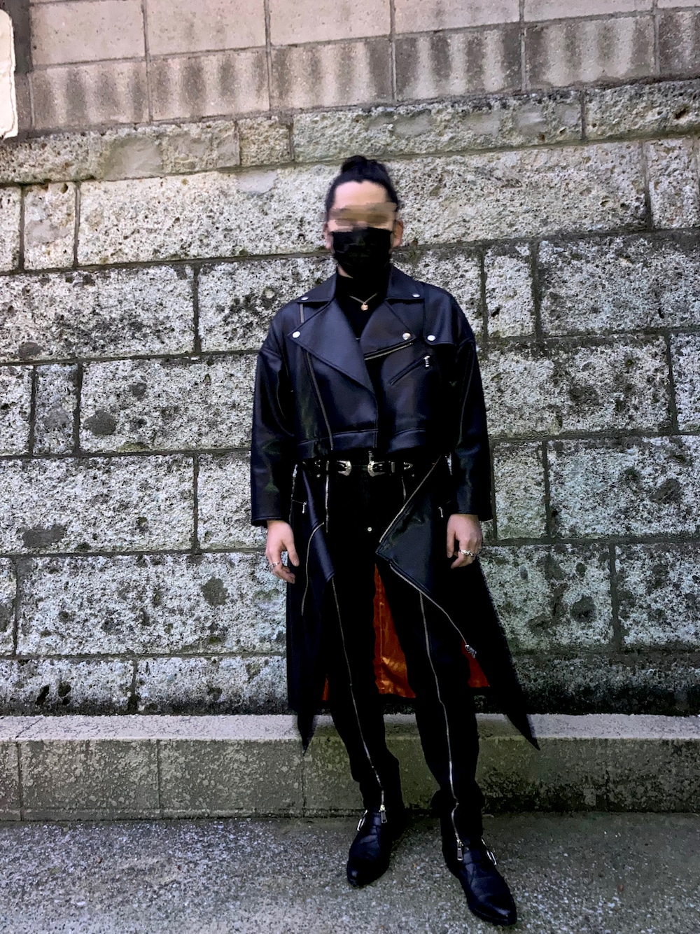 TOGA VIRILIS（トーガ ビリリース）の「TOGA VIRILIS ブラックレザー