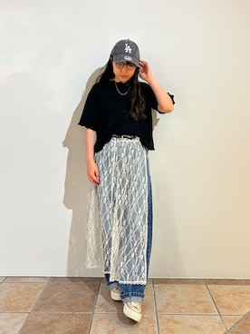 「9twenty」｜orhitoさん（レディース・157cm）の夏コーディネート