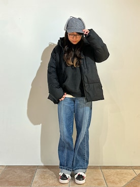 「Johnbull（ジョンブル）のアイテム」を使った、orhitoさん（レディース・157cm）の冬コーディネート