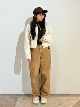 「arth（アース）のアイテム」を使った、orhitoさん（レディース・157cm）の冬コーディネート