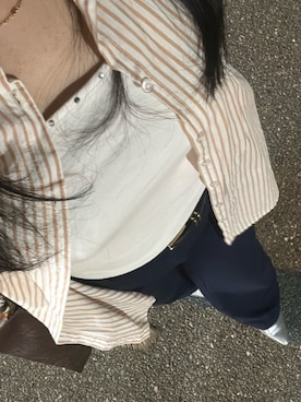 「Thevon（ゼボン）のアイテム」を使った、Hinataさん（レディース・157cm）の夏コーディネート