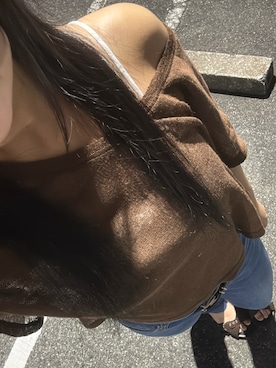 「Guess（ゲス）のアイテム」を使った、Hinataさん（レディース・157cm）の夏コーディネート