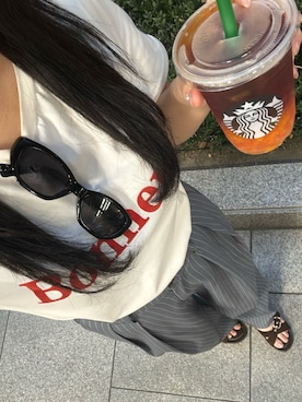 Hinataさん(レディース・157cm)の夏コーディネート