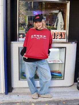 mayaさん（レディース・169cm）の冬コーディネート