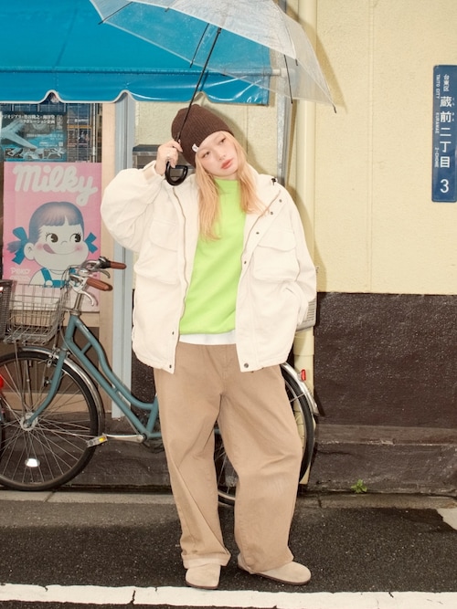 セール】WASHED CORDUROY HOODED JACKET（その他アウター）｜KEBOZ