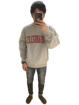 「roial（ロイアル）のアイテム」を使った、pazuさん（メンズ・168cm）の冬コーディネート