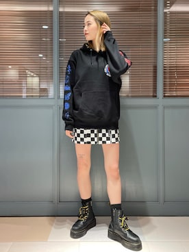 蛭田彩華さん（レディース・161cm）の秋コーディネート