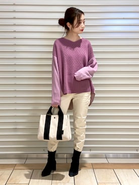 「仙台」｜「アイテム（その他）」を使った、Meguさん（レディース・158cm）の冬コーディネート
