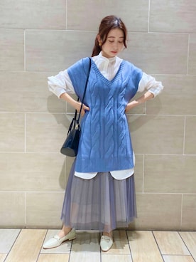 「仙台」｜「アイテム（その他）」を使った、Meguさん（レディース・158cm）の夏コーディネート