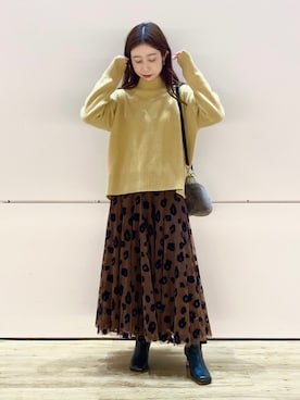 「仙台」｜「アイテム（その他）」を使った、Meguさん（レディース・158cm）の冬コーディネート