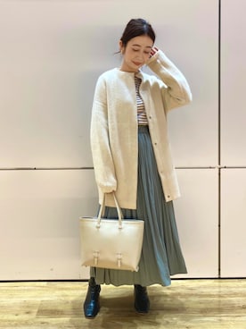 「仙台」｜「アイテム（その他）」を使った、Meguさん（レディース・158cm）の秋コーディネート