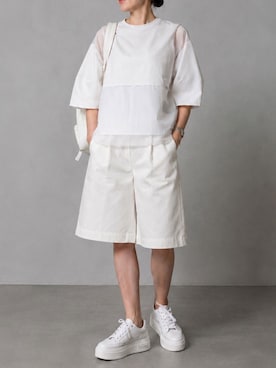 「MARECHAL TERRE（マルシャルテル）のアイテム」を使った、MARECHAL TERREさん（レディース・163cm）の春コーディネート