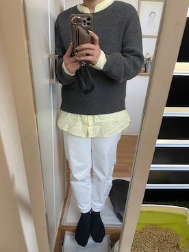 sakaimanaさん（レディース・155cm）の冬コーディネート