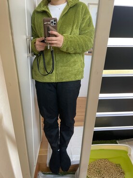 「ZARA（ザラ）のアイテム（Pants、ブラック系）」を使った、sakaimanaさん（レディース）の秋コーディネート