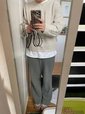 sakaimanaさん(レディース・155cm)の冬コーディネート