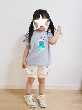 aricco2416さん（キッズ・90cm）の夏コーディネート