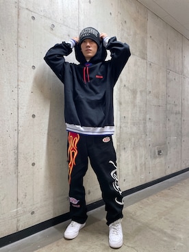 菅原省吾さん（メンズ・172cm）の秋コーディネート