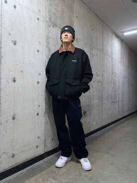 菅原省吾さん（メンズ・172cm）の秋コーディネート