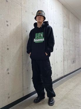 菅原省吾さん（メンズ・172cm）の秋コーディネート