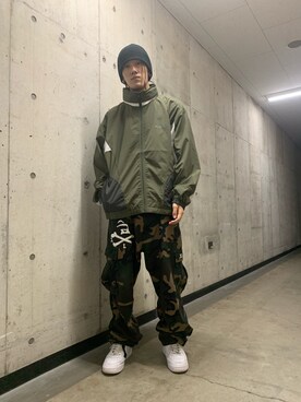 菅原省吾さん(メンズ・172cm)の秋コーディネート