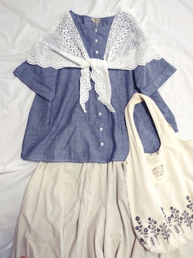 まち🍒さん（レディース・163cm）の夏コーディネート