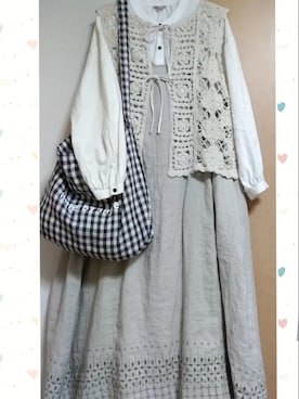 まち🍒さん（レディース・163cm）の春コーディネート