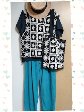 まち🍒さん（レディース・163cm）の夏コーディネート