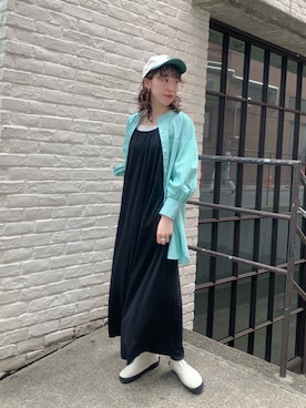 「ごきげんウィーク」｜「アイテム（帽子）」を使った、miyabiさん（レディース・160cm）の春コーディネート
