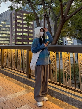 by muni:r  staffさん（レディース・158cm）の冬コーディネート