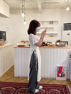 by muni:r  staffさん（レディース・158cm）の春コーディネート