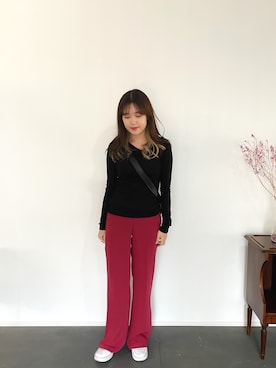 by muni:r  staffさん（レディース・158cm）の春コーディネート