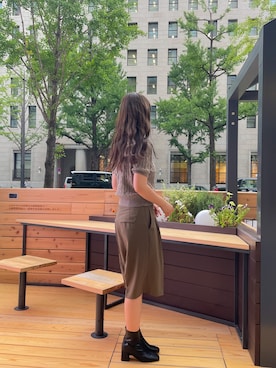 by muni:r  staffさん（レディース・158cm）の夏コーディネート