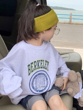 「アイテム（スウェット）」を使った、UNIDRE baby&kidsさん（キッズ・110cm）の夏コーディネート