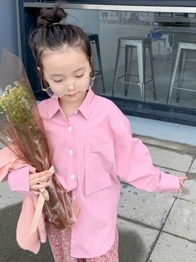 「UNIDRE（ユニドレ）のアイテム」を使った、UNIDRE baby&kidsさん（キッズ・110cm）の秋コーディネート