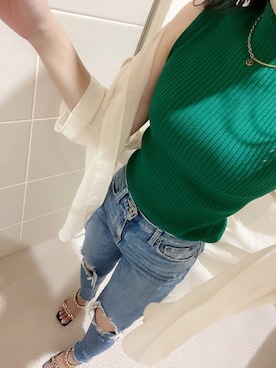 a.-.-♥さん（レディース・158cm）の夏コーディネート