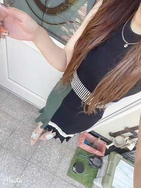 「eimy istoire」｜「アイテム（ワンピース/ドレス）」を使った、a.-.-♥さん（レディース・156cm）の春コーディネート