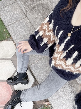 a.-.-♥さん(レディース・156cm)の冬コーディネート