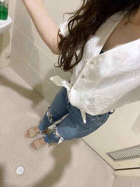 a.-.-♥さん（レディース・158cm）の夏コーディネート