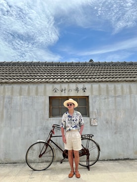「OLD JOE & CO.（オールドジョーアンドコー）のアイテム」を使った、zyeeeebarさん（メンズ・158cm）の夏コーディネート