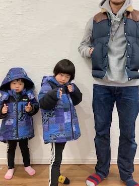 髭メガネさん（メンズ・175cm）の冬コーディネート