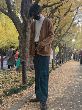 　Romさん（メンズ・172cm）の秋コーディネート
