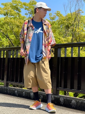 「ビックＴシャツ」｜JPさん（メンズ・170cm）の春コーディネート
