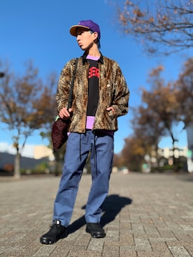「ALDIES（アールディーズ）のアイテム（ブルゾン）」を使った、JPさん（メンズ・170cm）の冬コーディネート