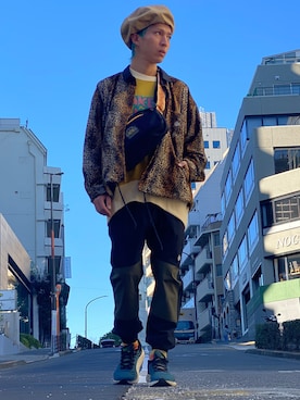 「ALDIES（アールディーズ）のアイテム（ブルゾン）」を使った、JPさん（メンズ・170cm）の冬コーディネート