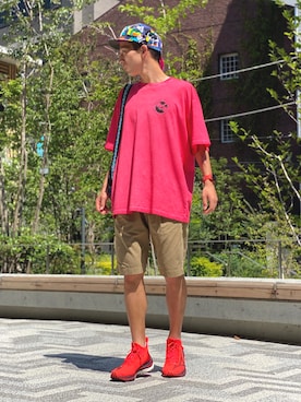 「ビックＴシャツ」｜JPさん（メンズ・170cm）の夏コーディネート
