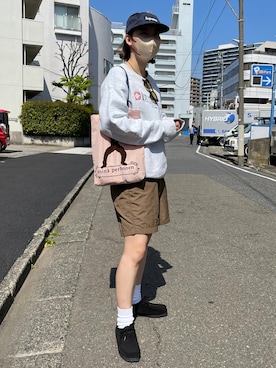 トートバッグを使った シティガール のレディース人気ファッションコーディネート Wear