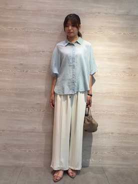 ゆづきさん（レディース・168cm）の夏コーディネート
