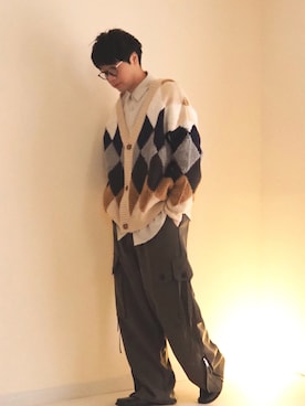 Hanbeさん（メンズ・168cm）の冬コーディネート