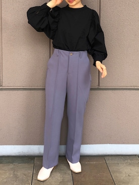 板さん（レディース・156cm）の秋コーディネート