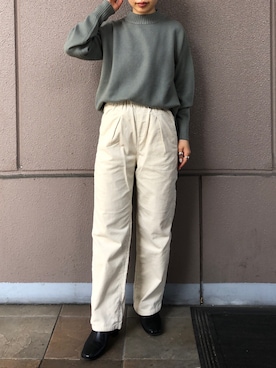 板さん（レディース・156cm）の冬コーディネート